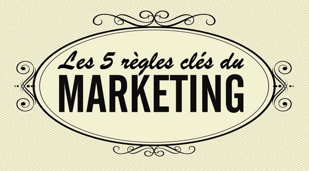 Ne passez pas à côté de ces 5 règles clés du marketing