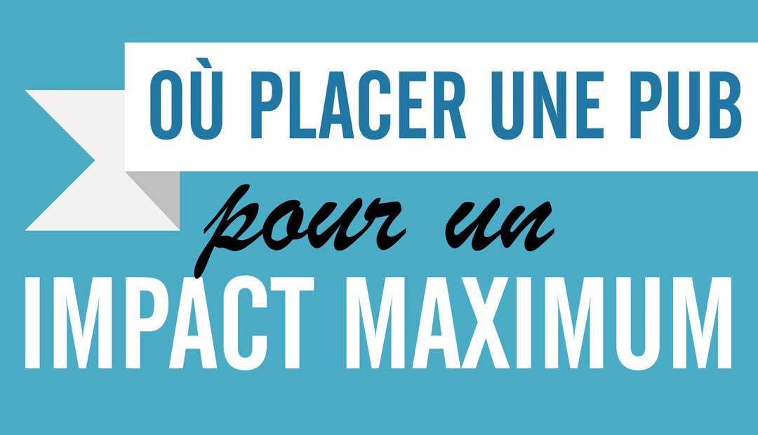 Où placer votre publicité pour avoir un maximum d’impact