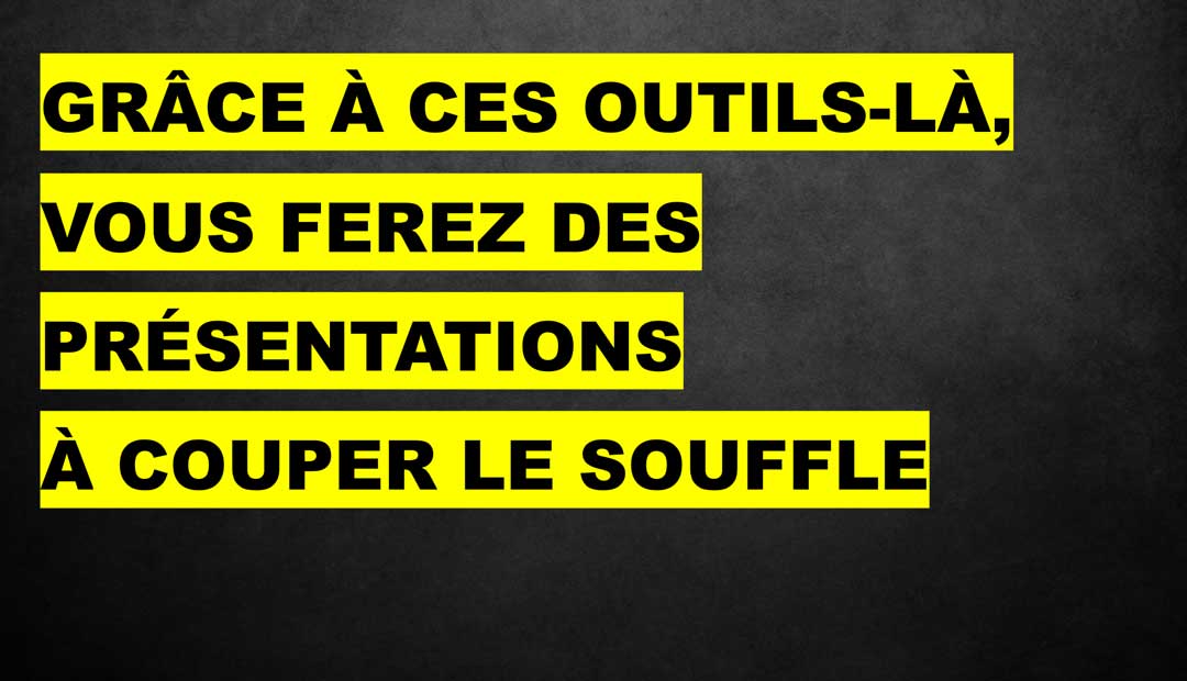 Grâce à ces outils-là, vous ferez des présentations à couper le souffle<span class="wtr-time-wrap after-title"><span class="wtr-time-number">1</span> minutes de lecture</span>