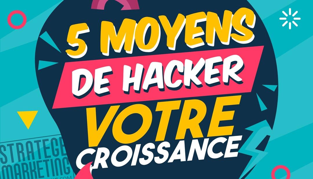 5 moyens de hacker votre croissance (infographie)